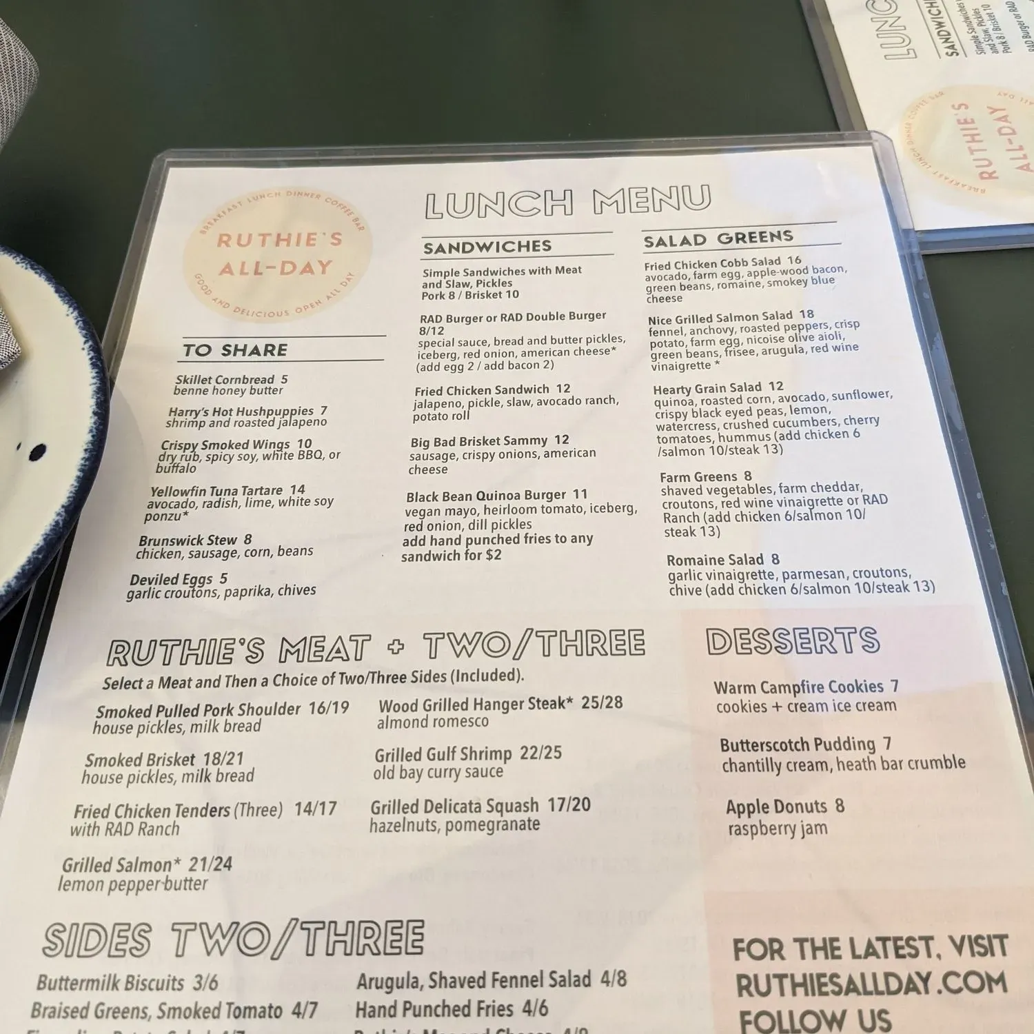 Menu 3