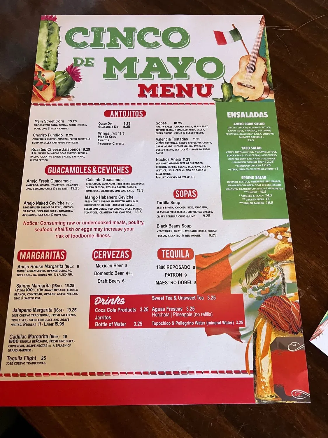 Menu 6