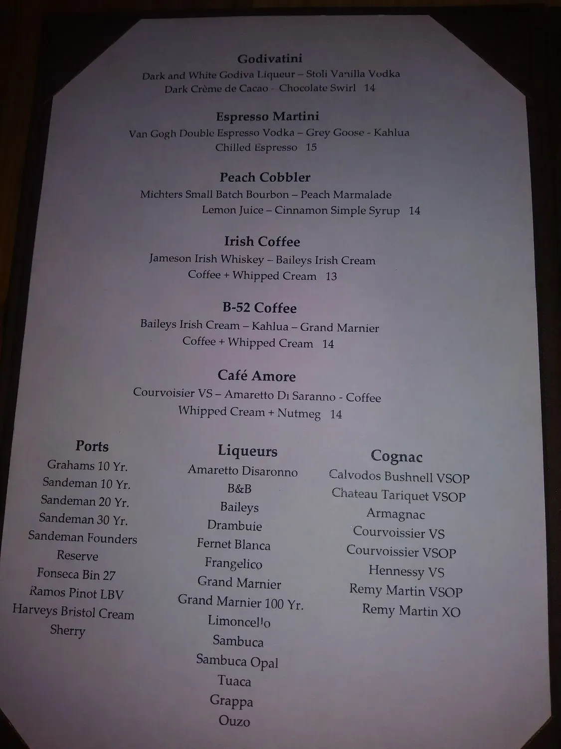 Menu 6