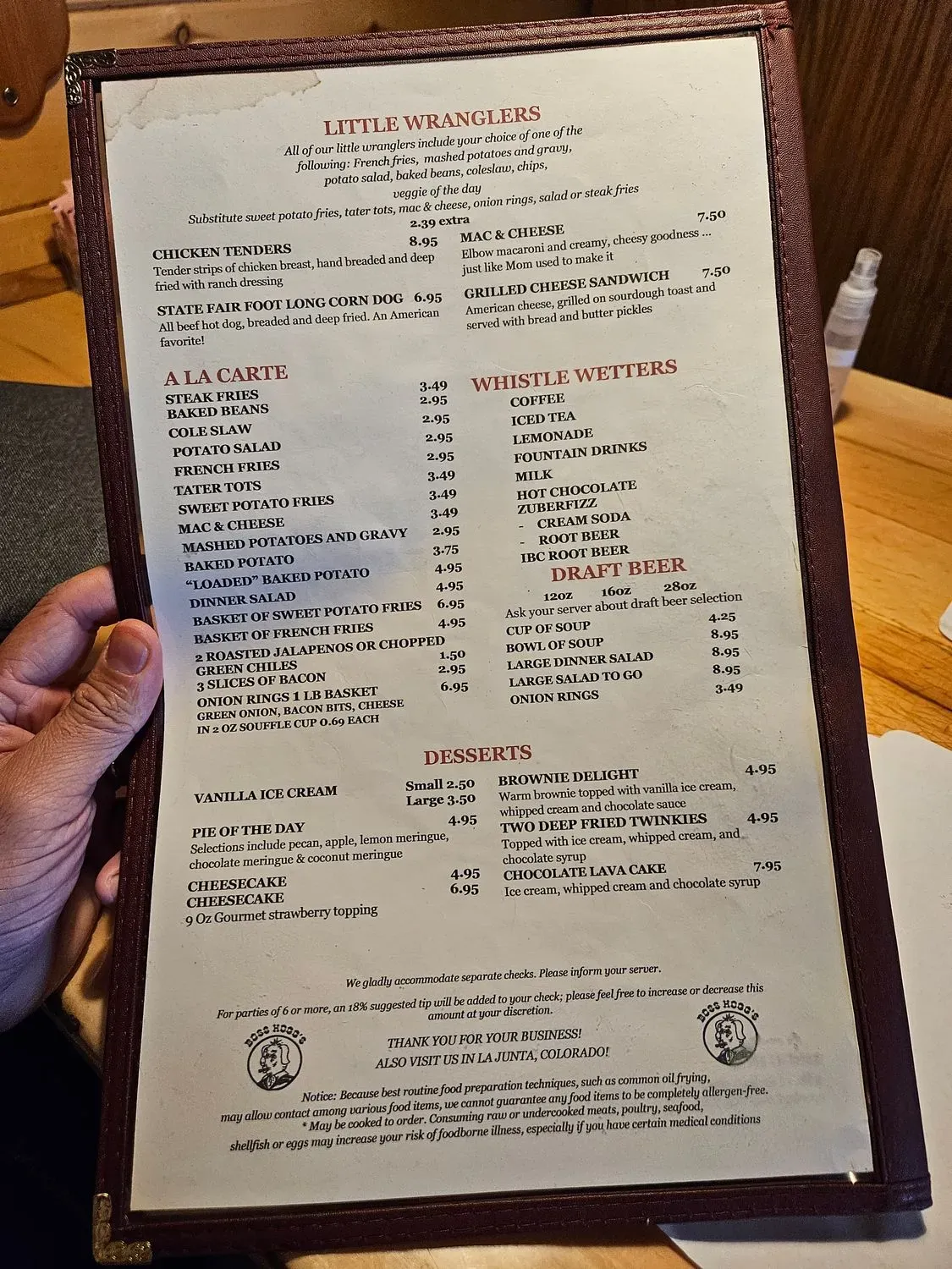 Menu 6