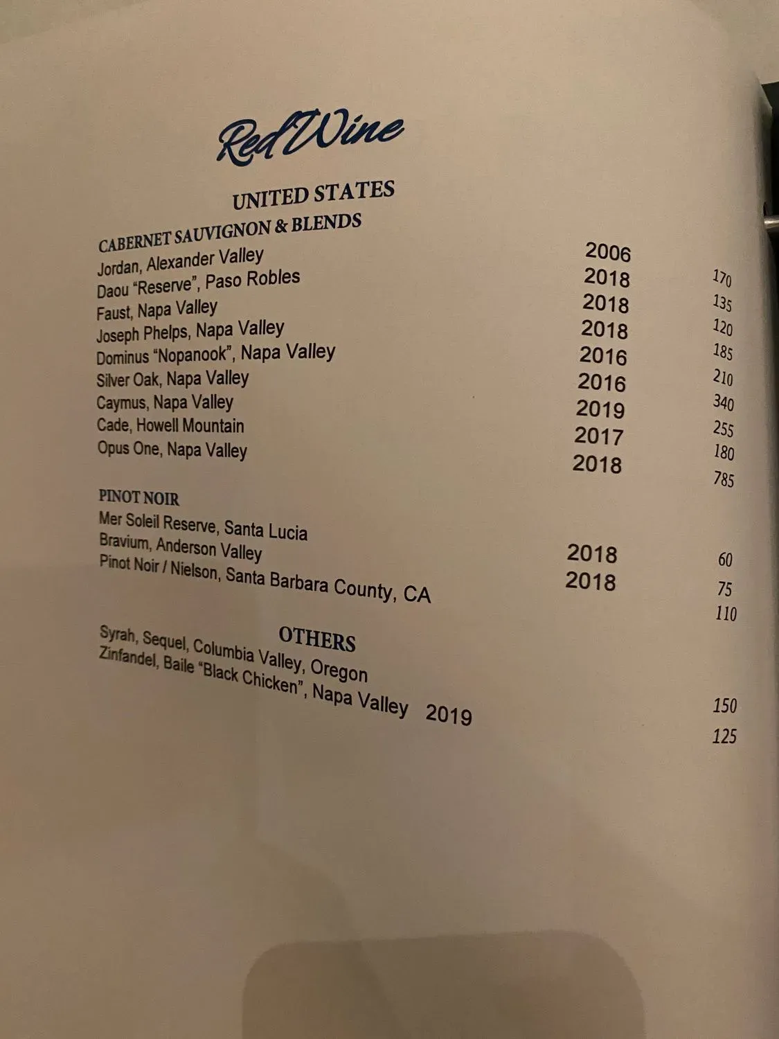 Menu 6