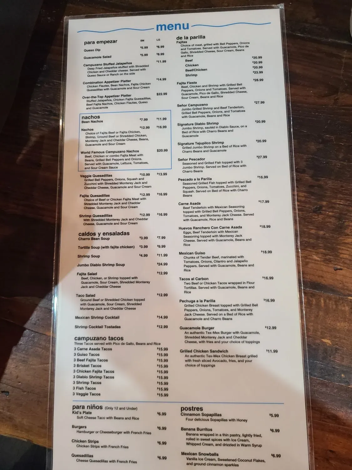 Menu 3