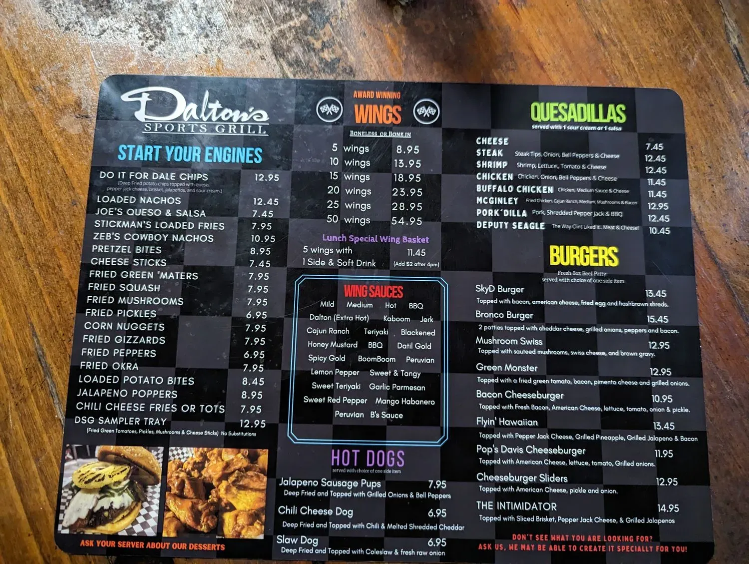 Menu 6