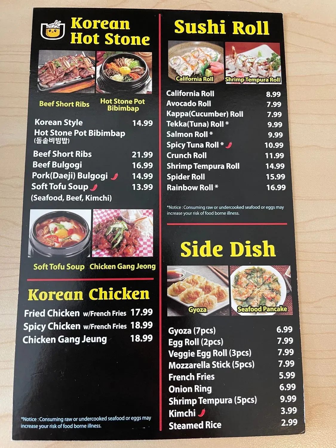 Menu 4