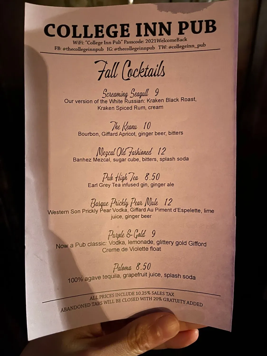 Menu 3