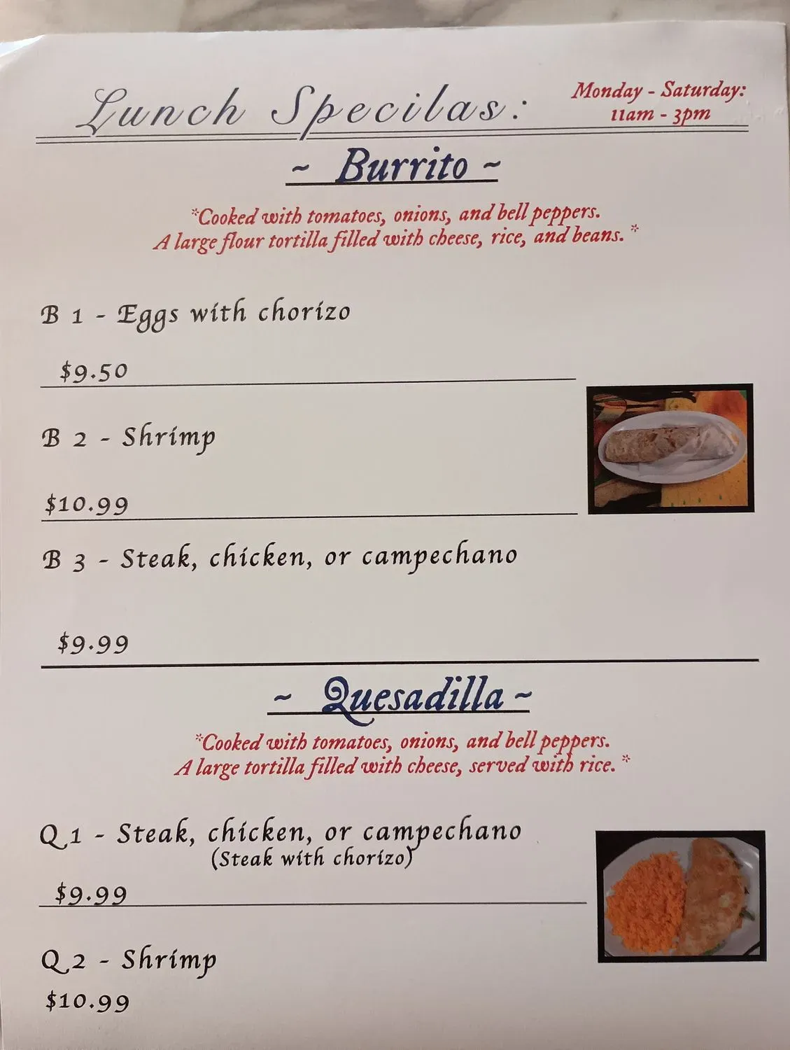 Menu 4