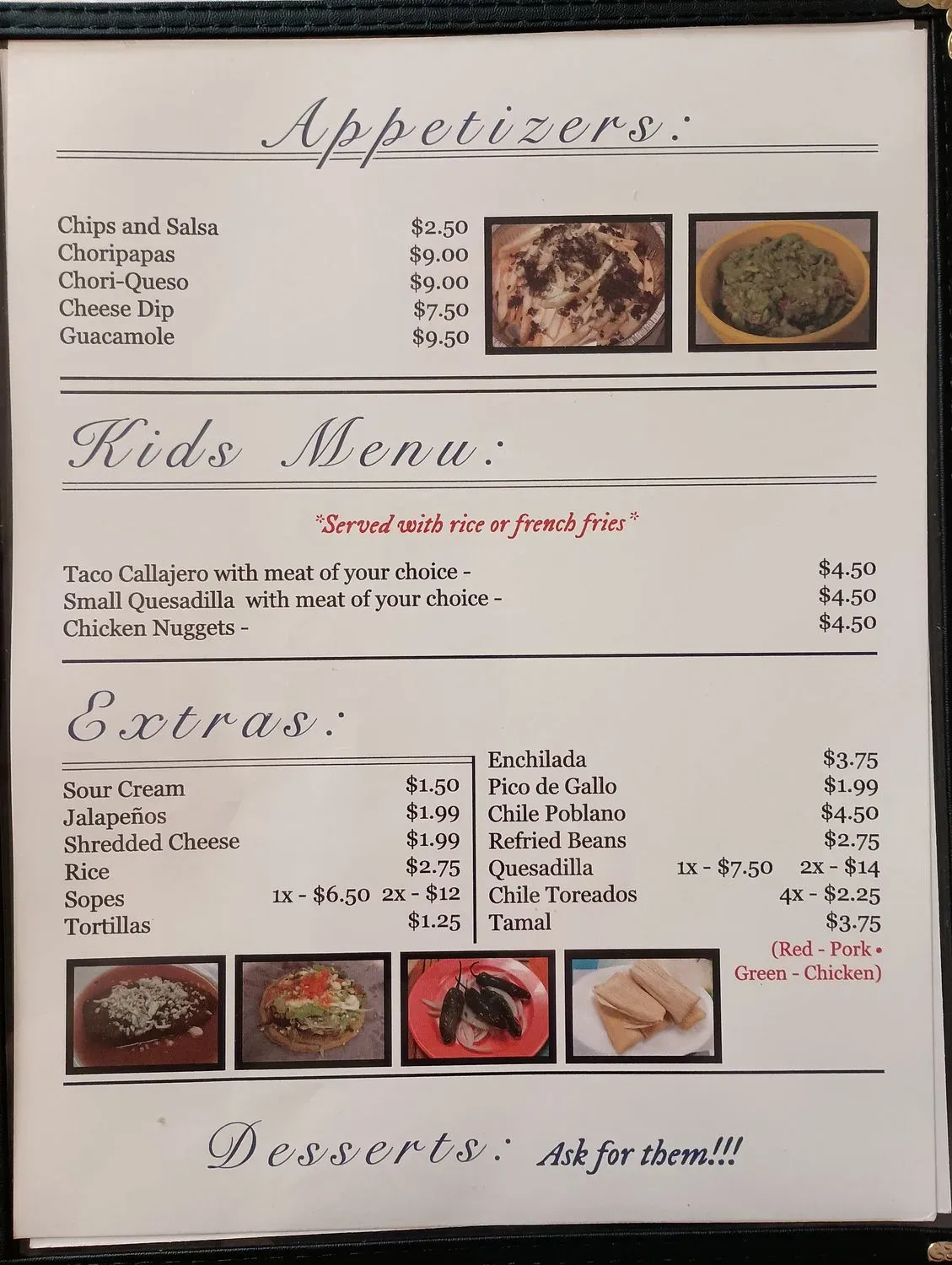 Menu 3