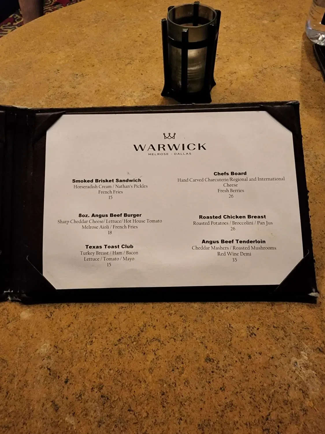 Menu 6