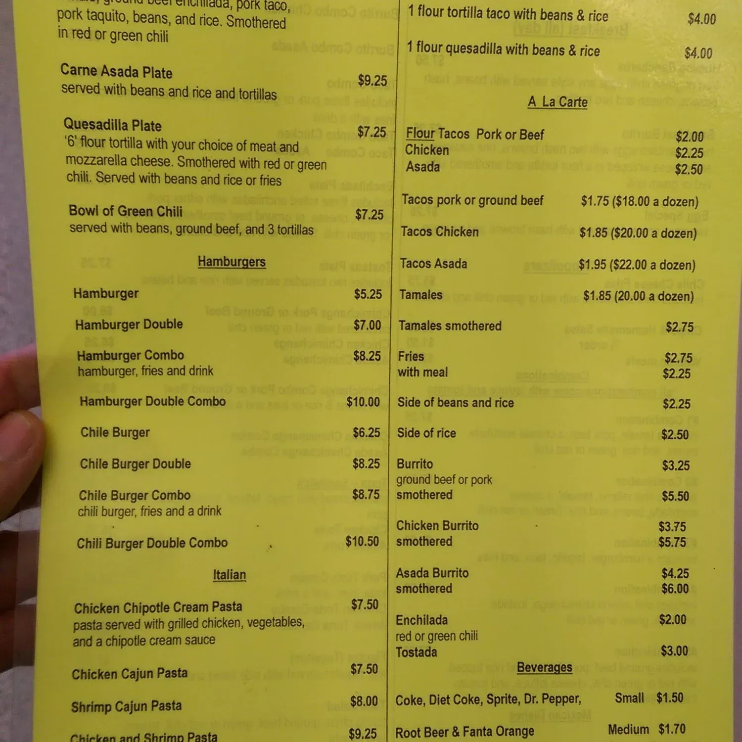 Menu 3