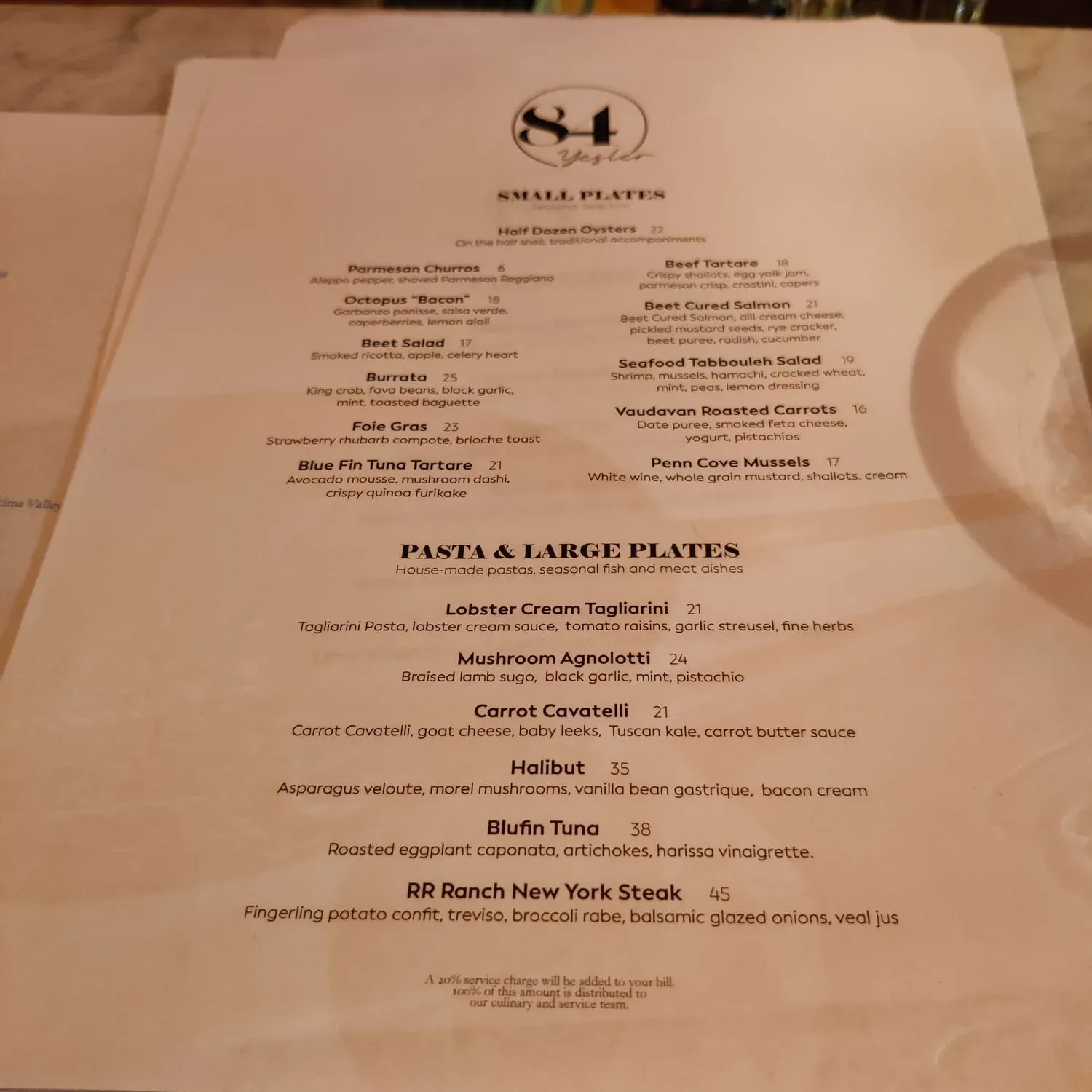 Menu 6