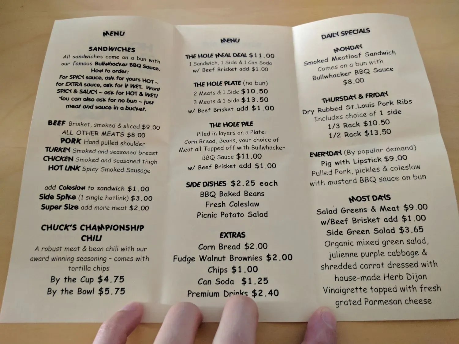 Menu 4