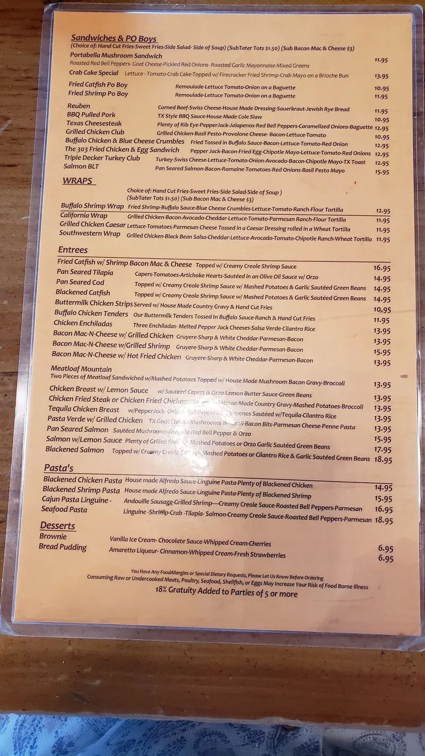 Menu 6