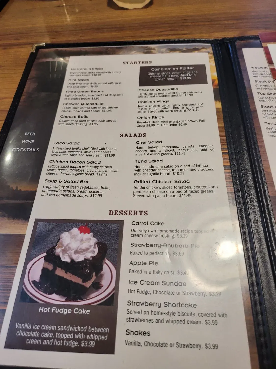 The Ranch Restaurant Menu - Updated October 2025