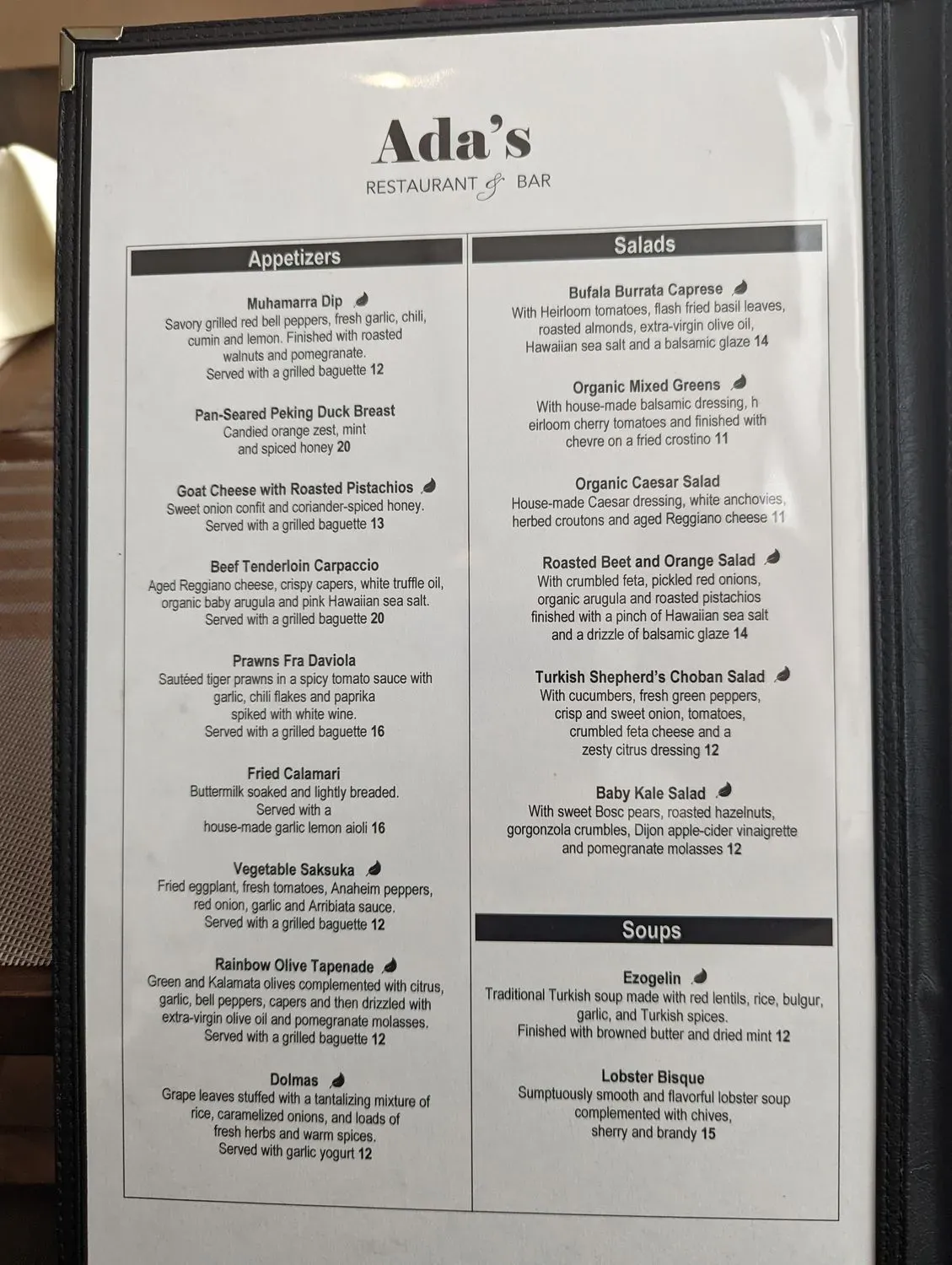 Menu 4