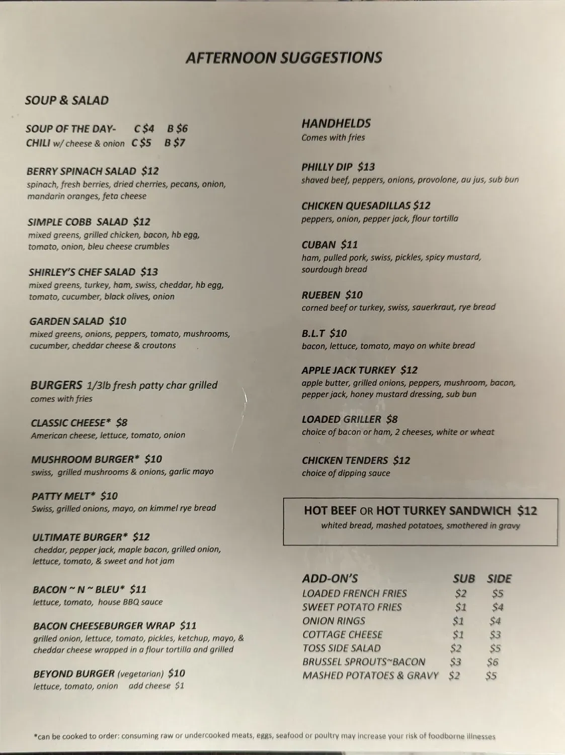 Menu 3