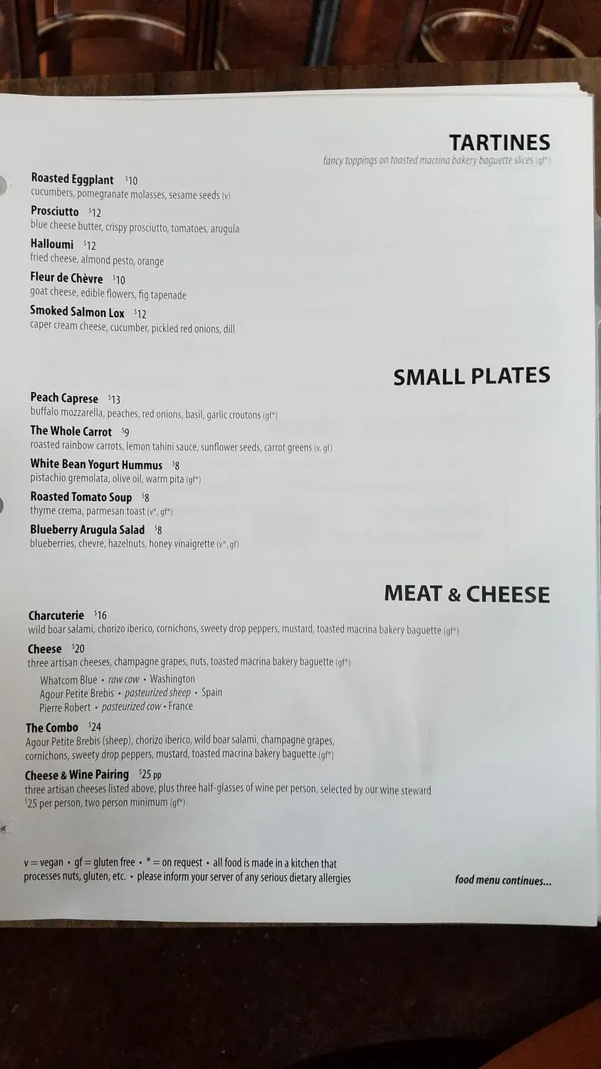 Menu 6