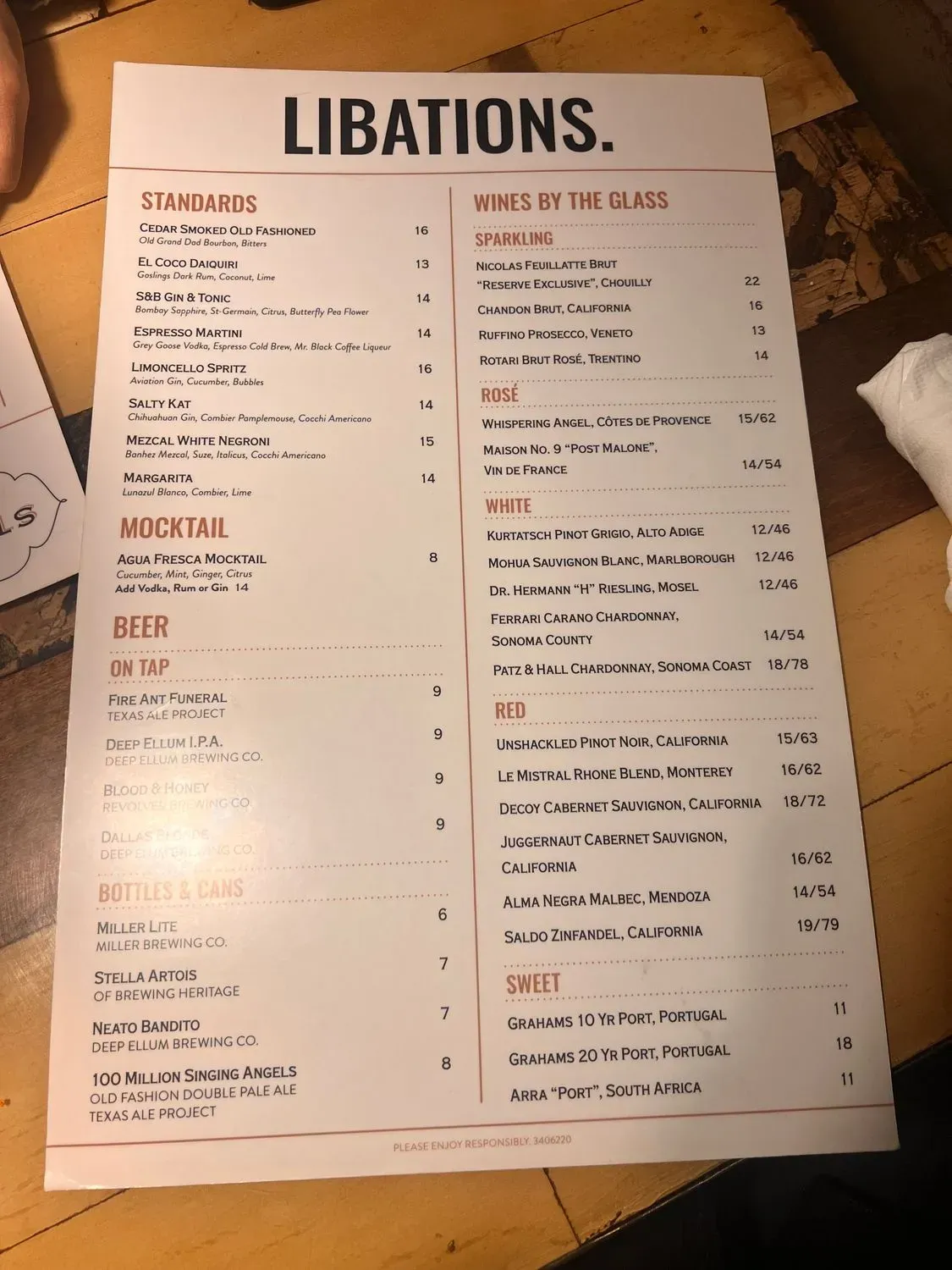 Menu 6