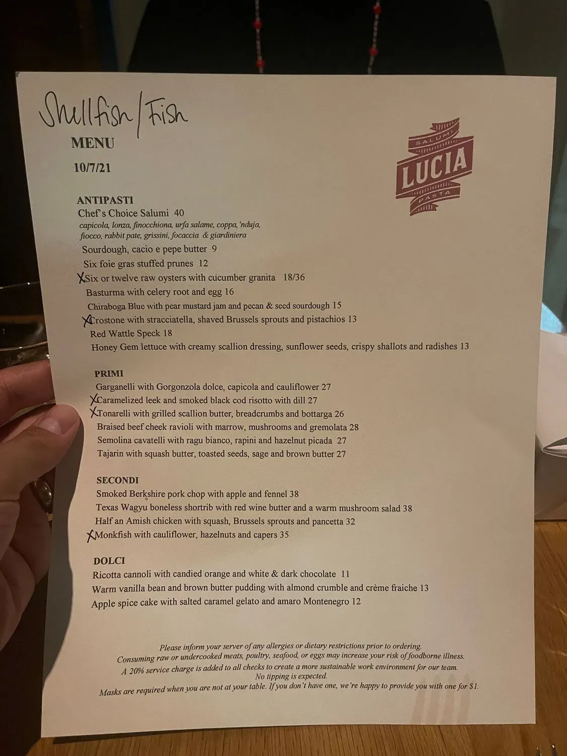 Menu 4