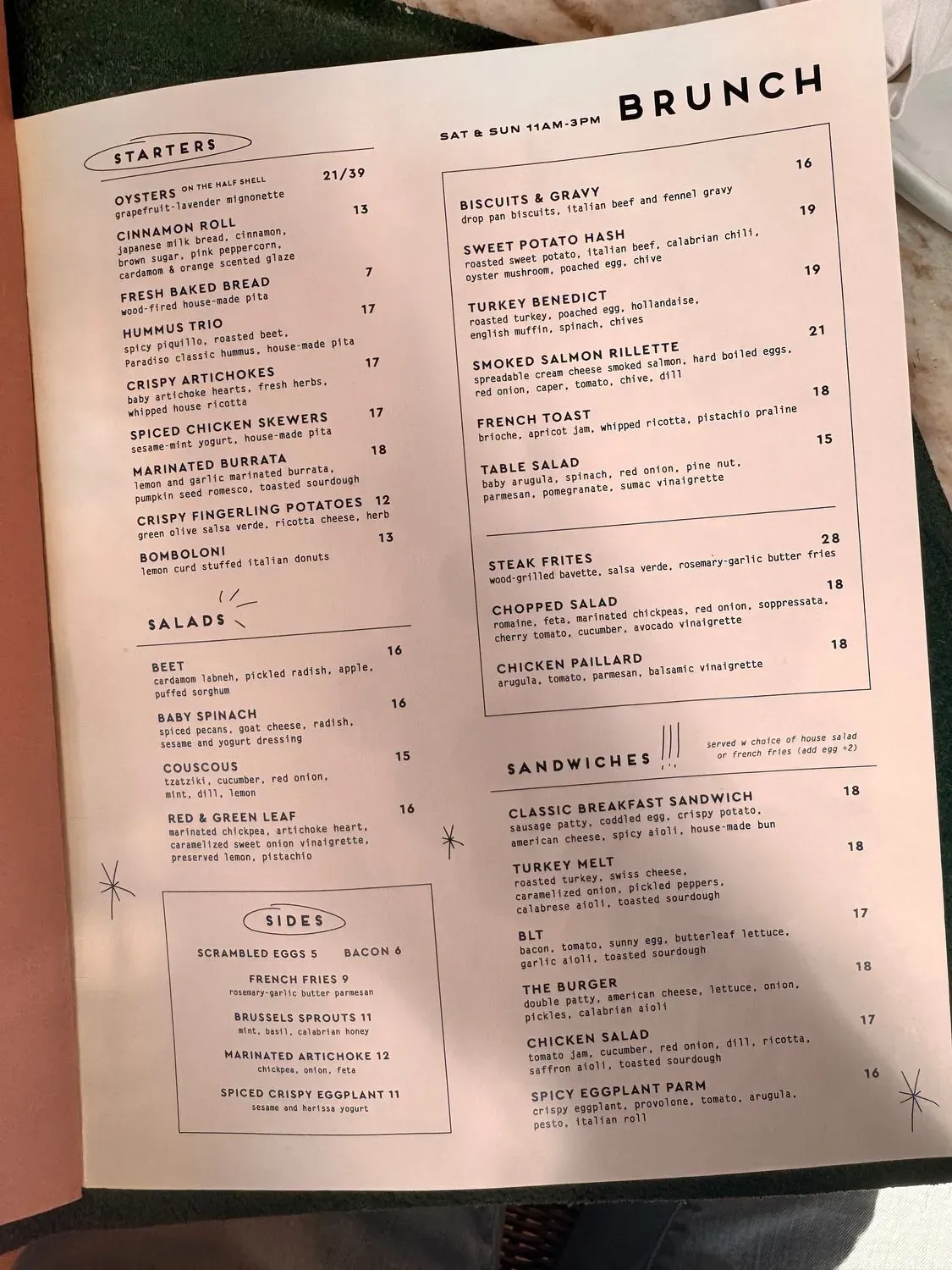 Menu 3