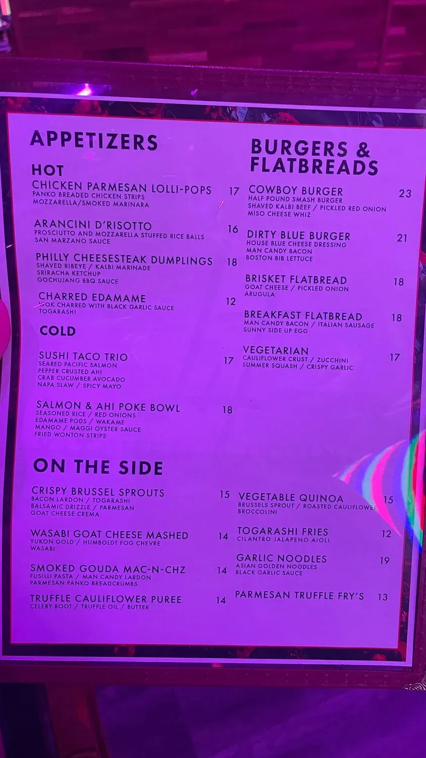 Menu 6