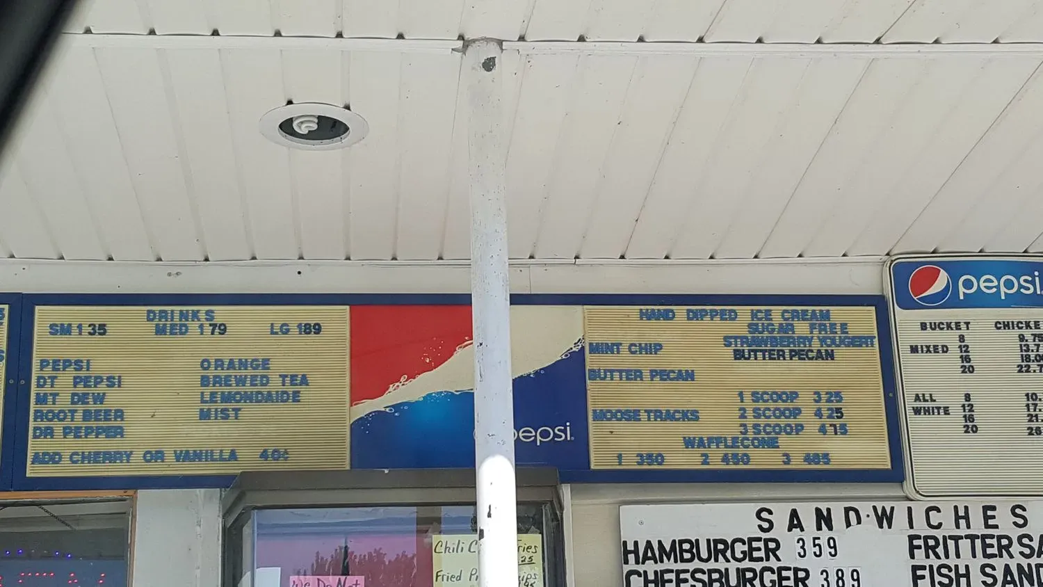 Hardin Drive In Menu - Updated October 2025