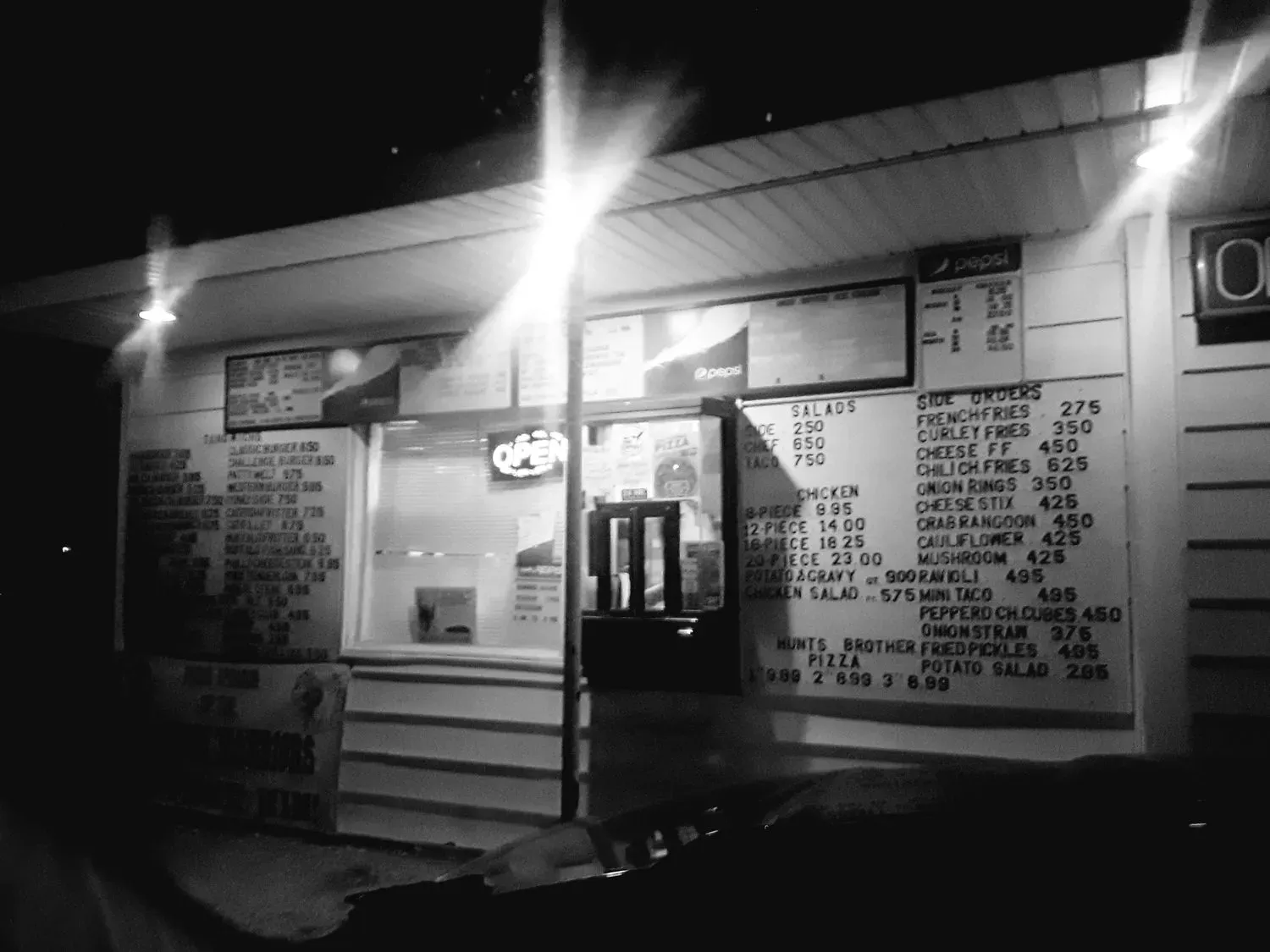 Hardin Drive In Menu - Updated October 2025