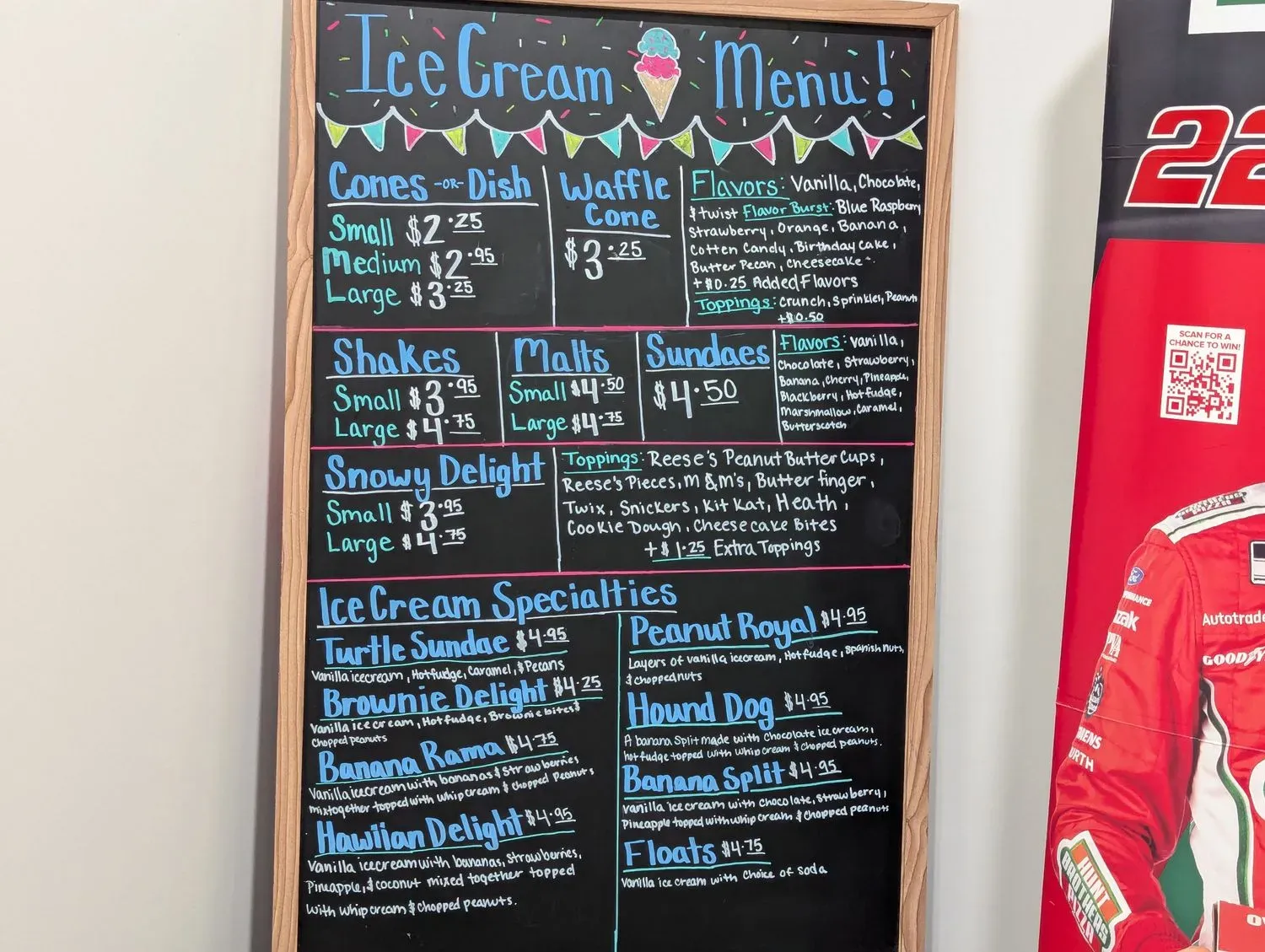 Hardin Drive In Menu - Updated October 2025