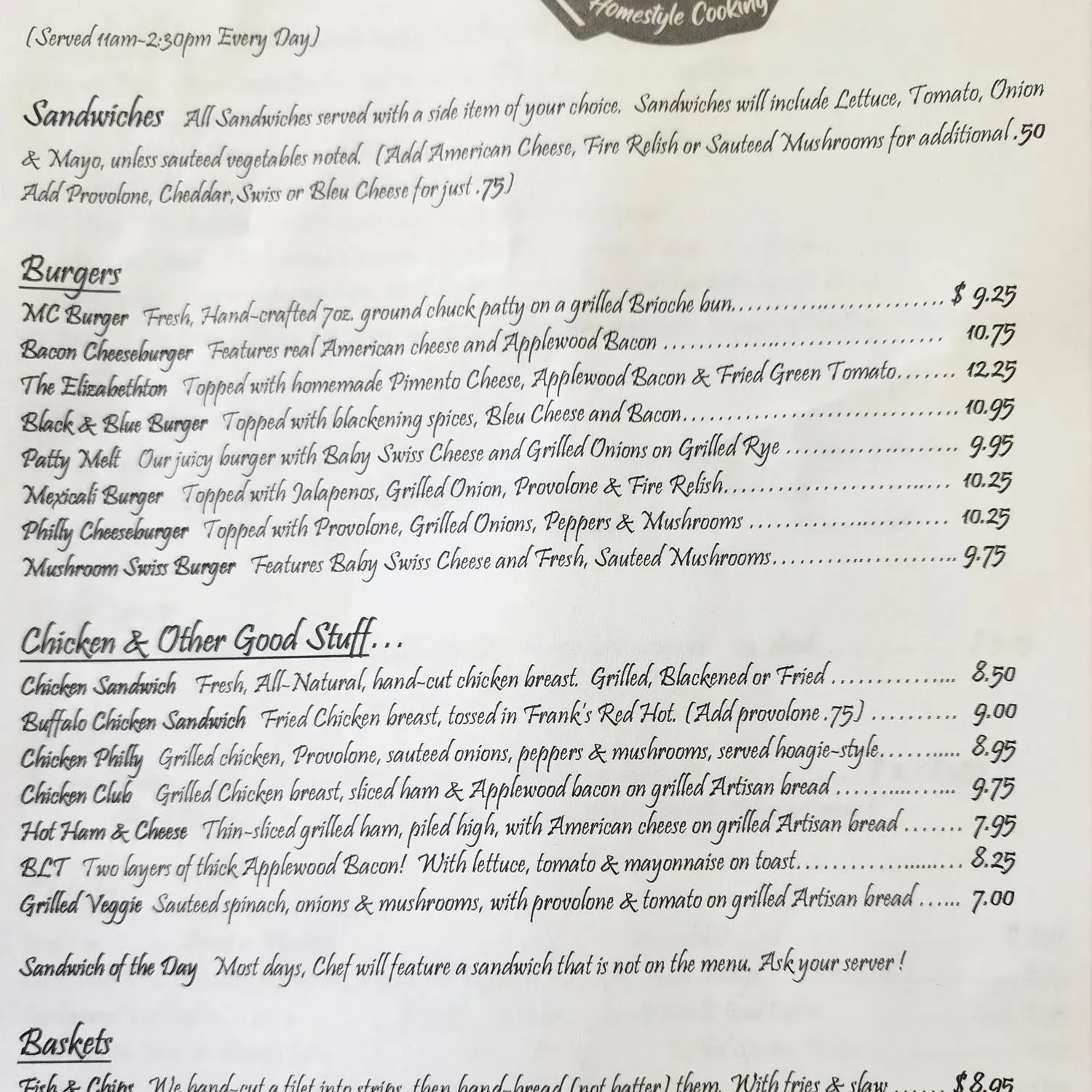 Menu 3