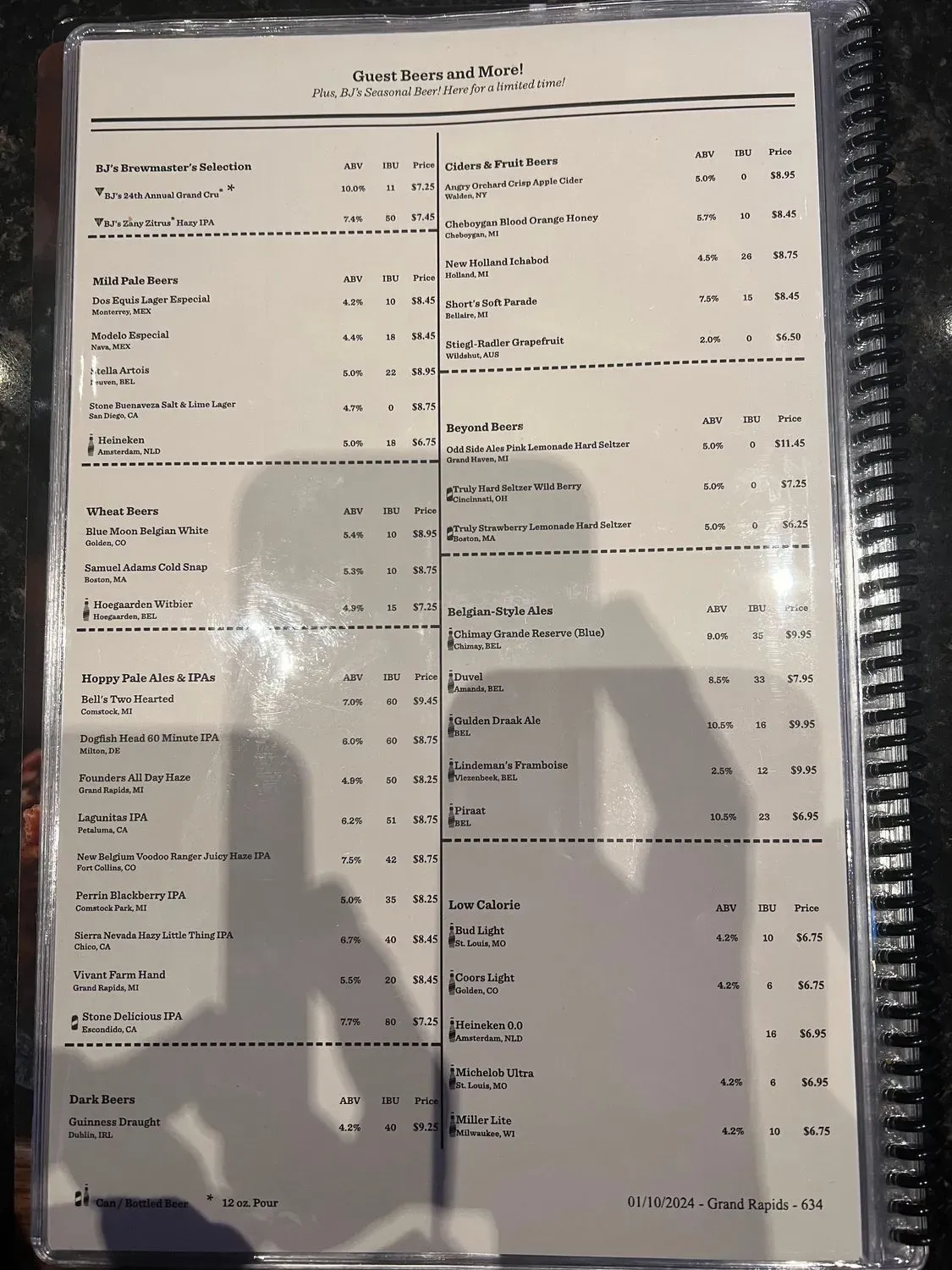 Menu 4