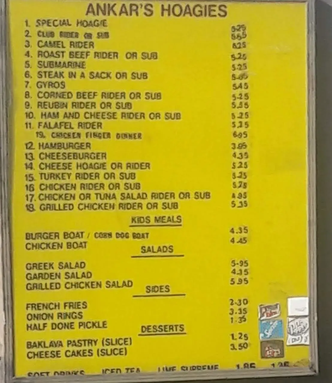 Menu 4