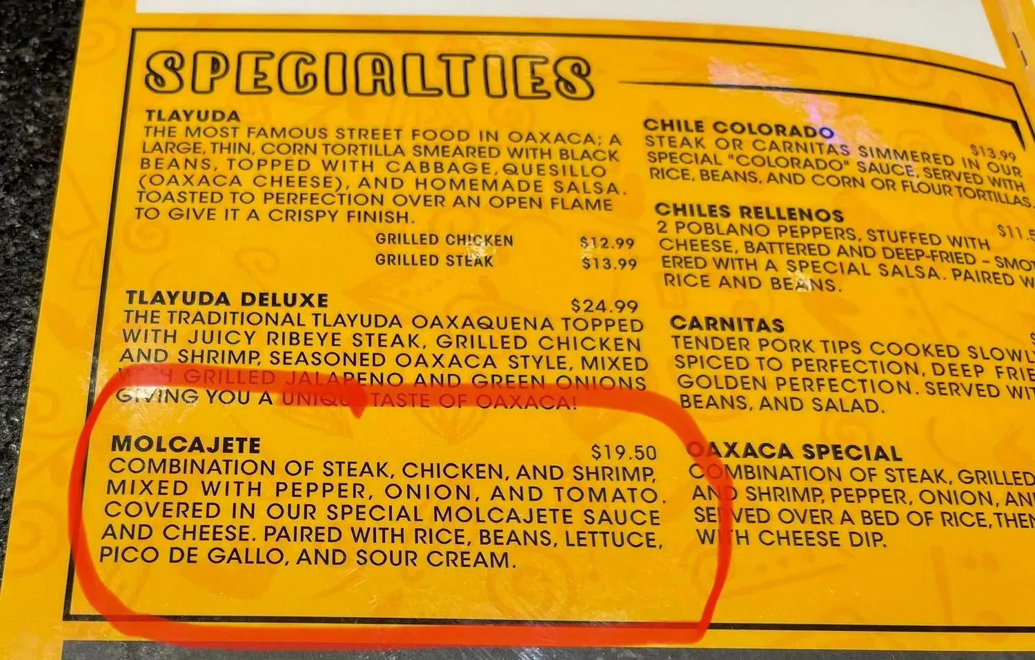 Menu 6