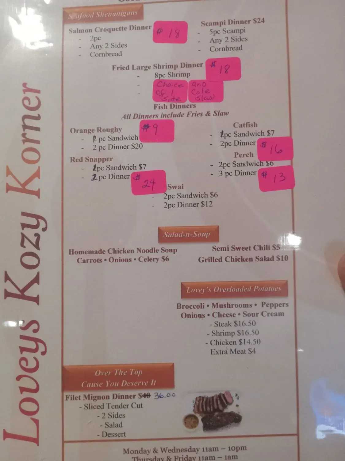 Menu 4