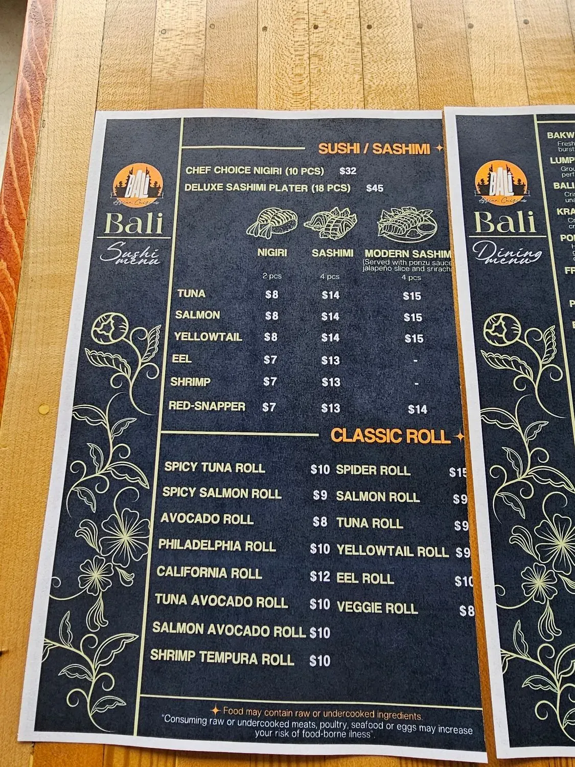 Menu 3