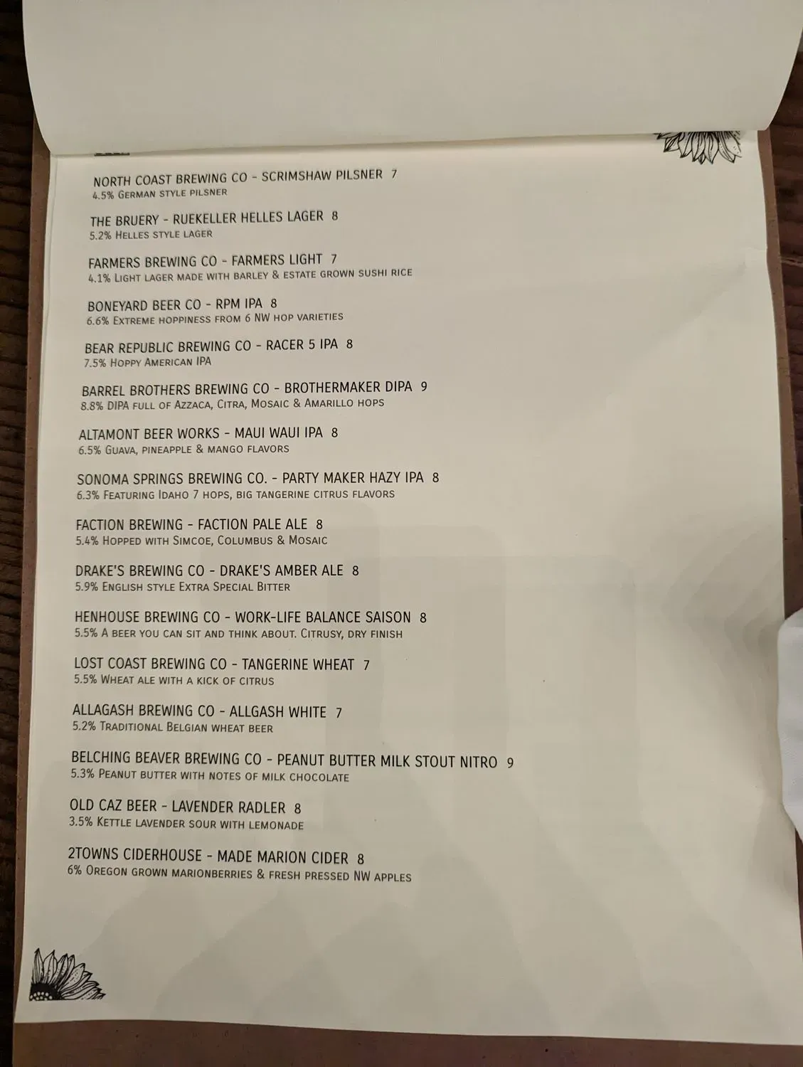 Menu 3