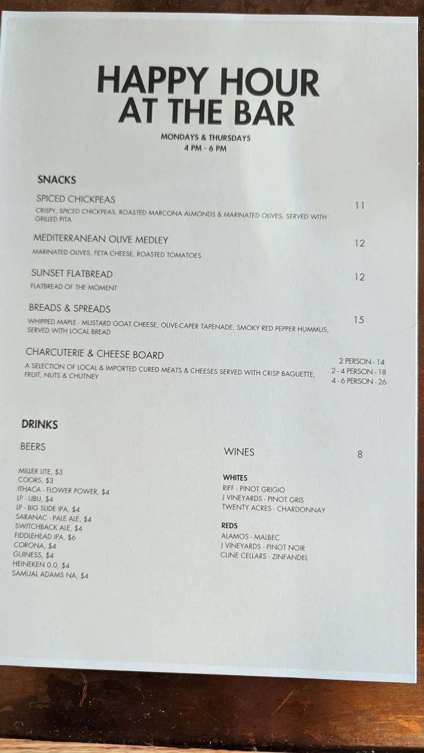 Menu 4