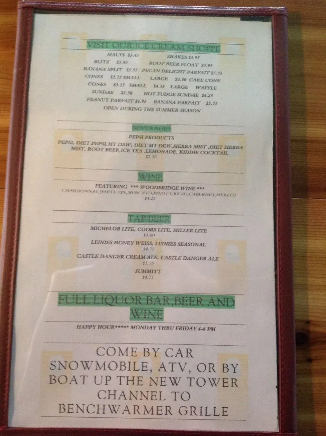 Menu 3