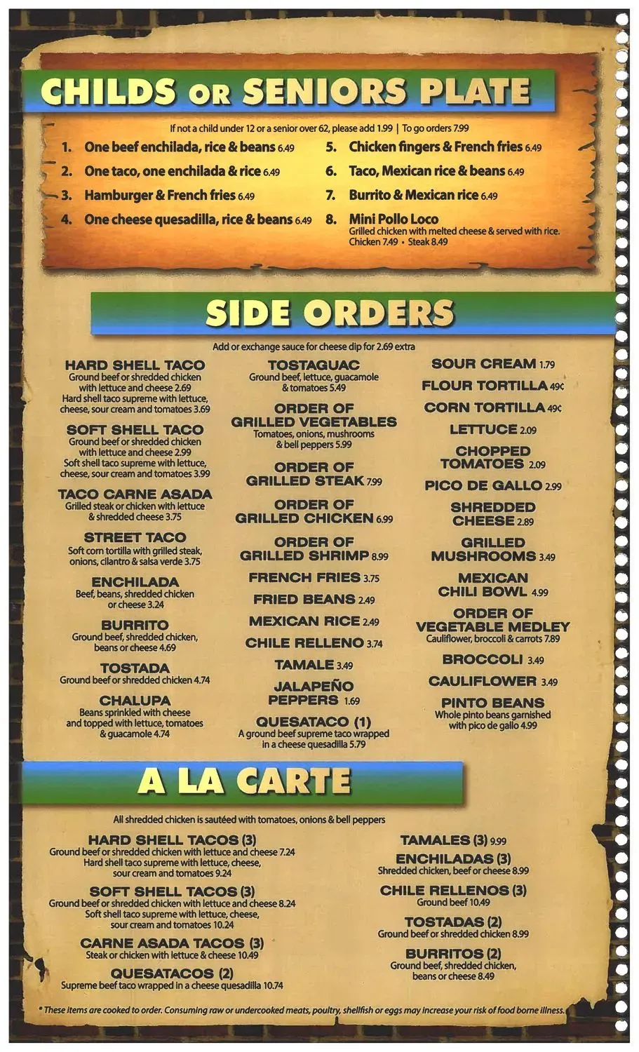 Menu 3