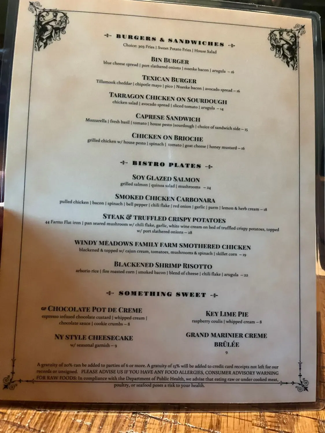 Menu 3