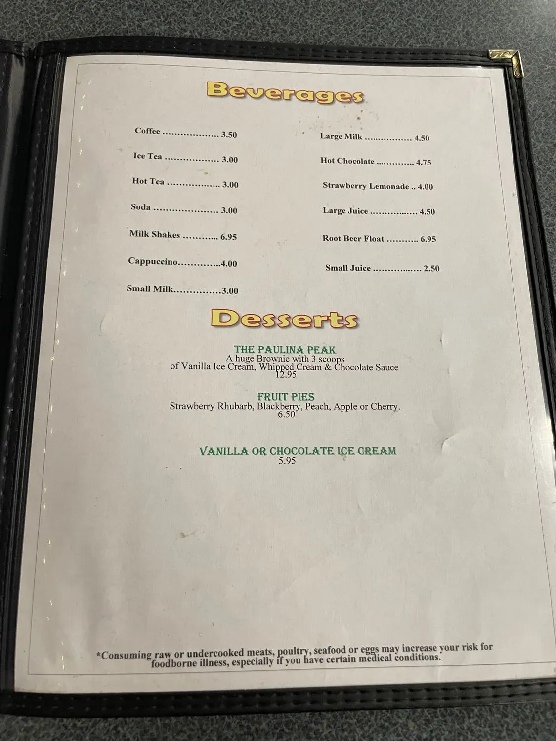 Menu 4