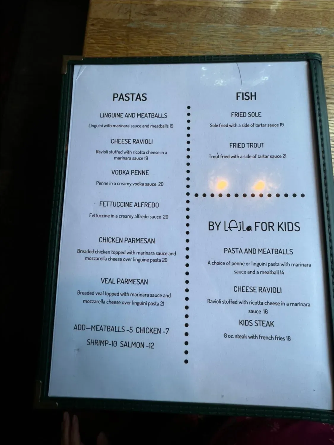 Menu 6