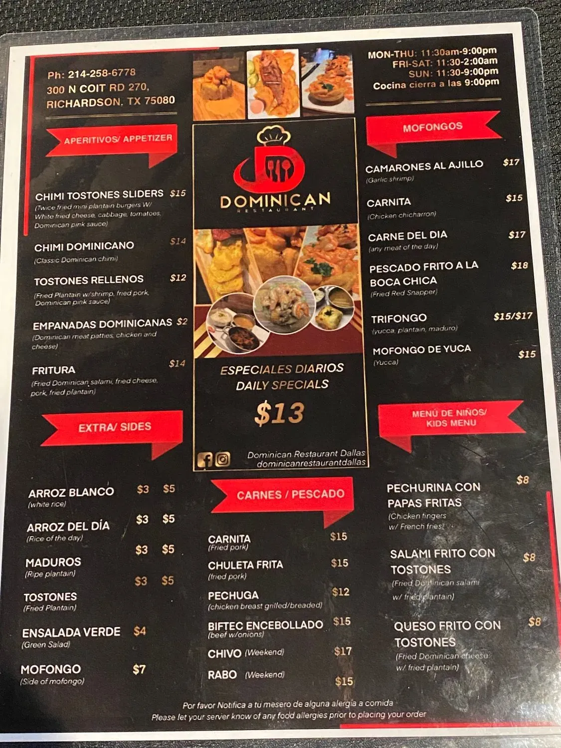 Menu 3