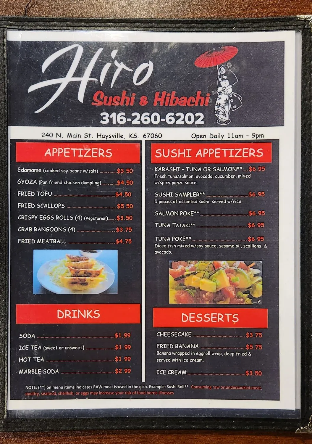 Menu 3
