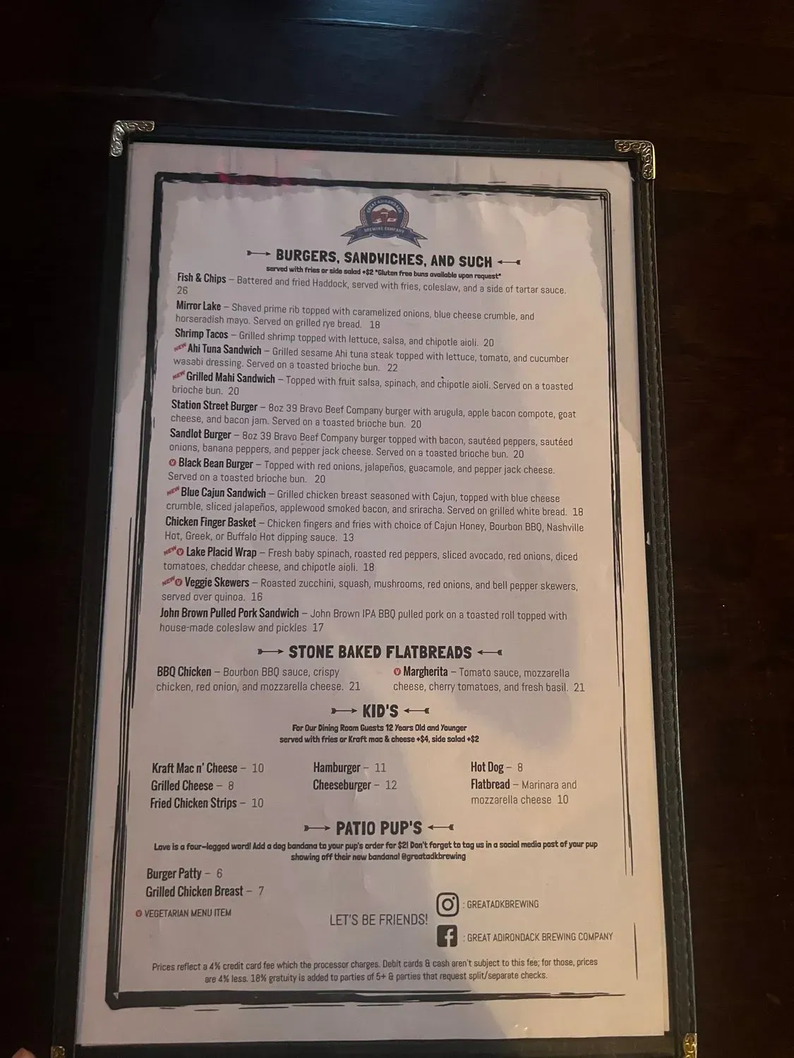 Menu 4