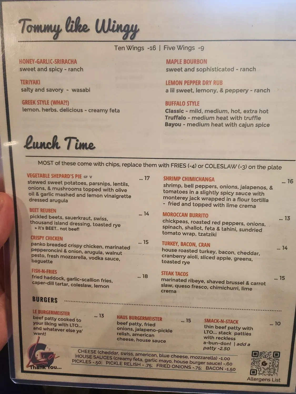 Menu 6