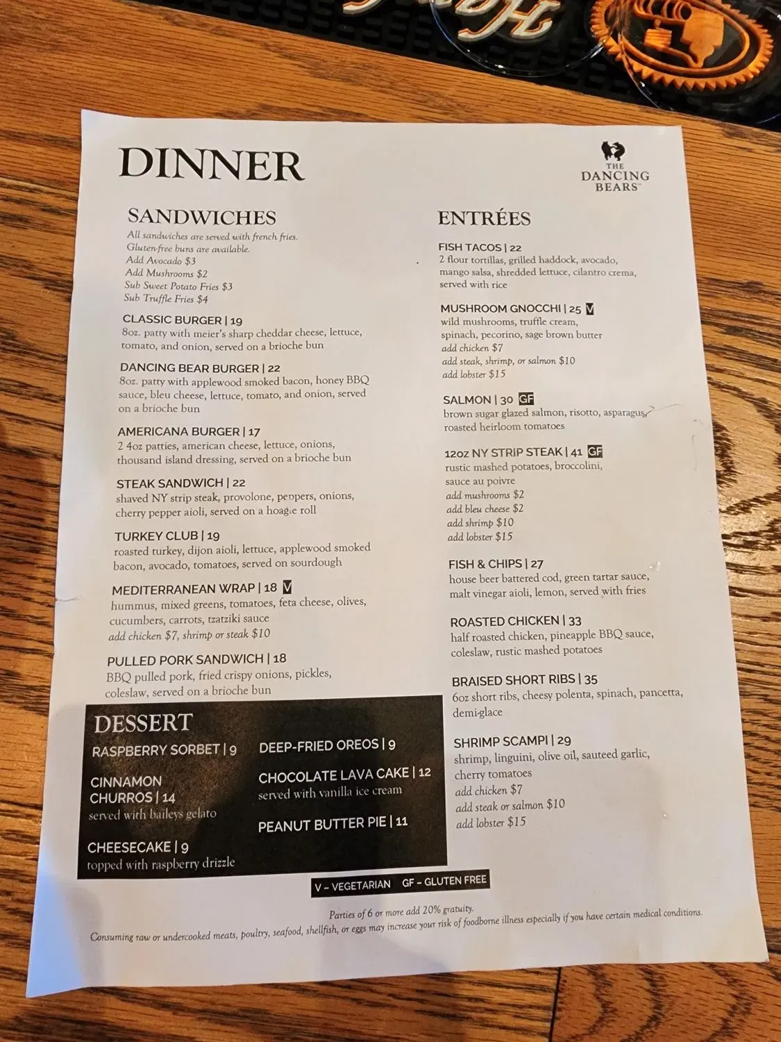 Menu 4