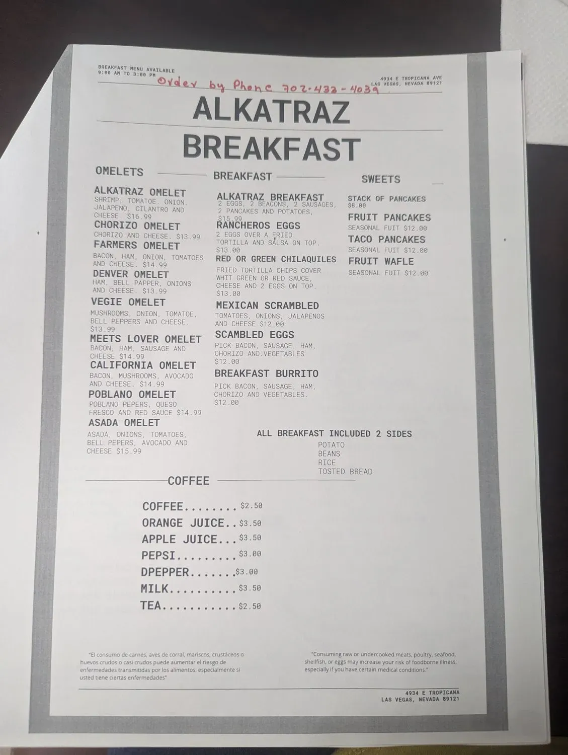 Menu 3