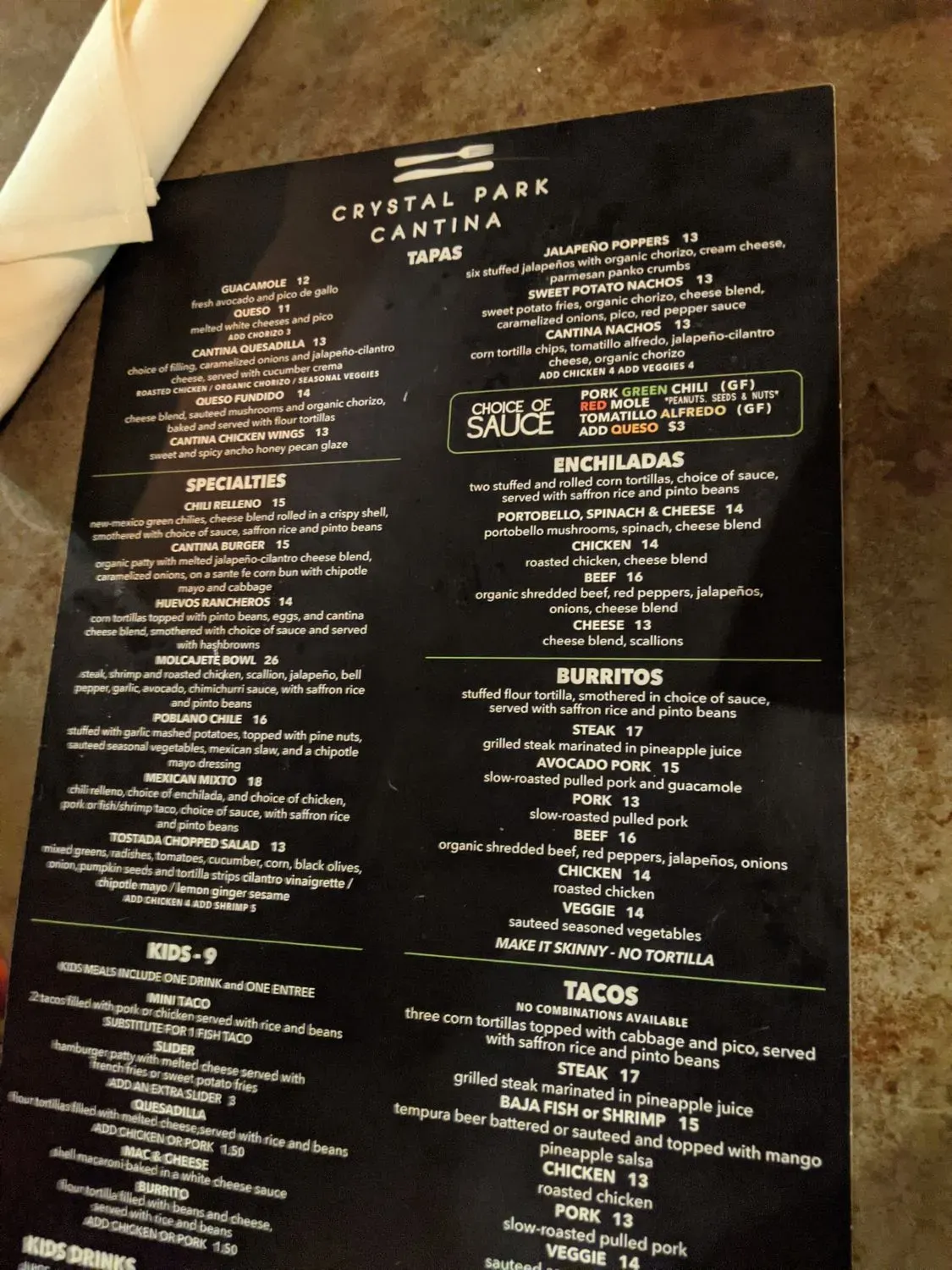 Menu 4