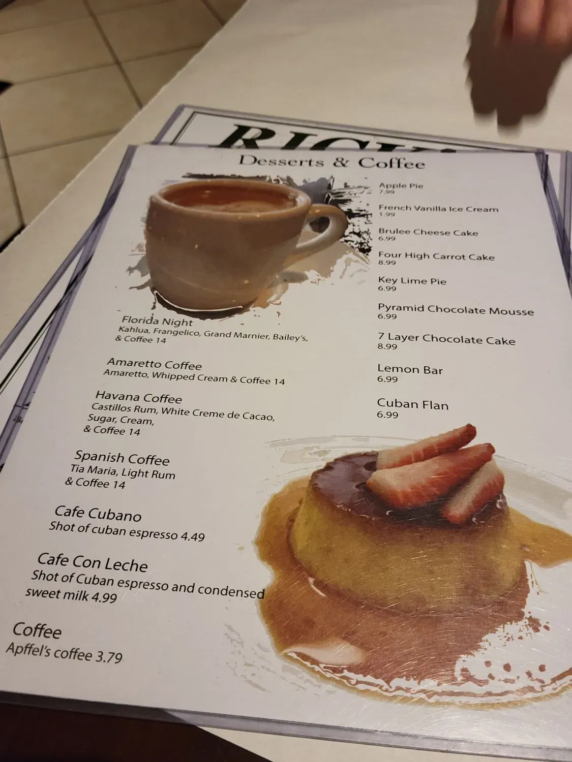 Menu 4