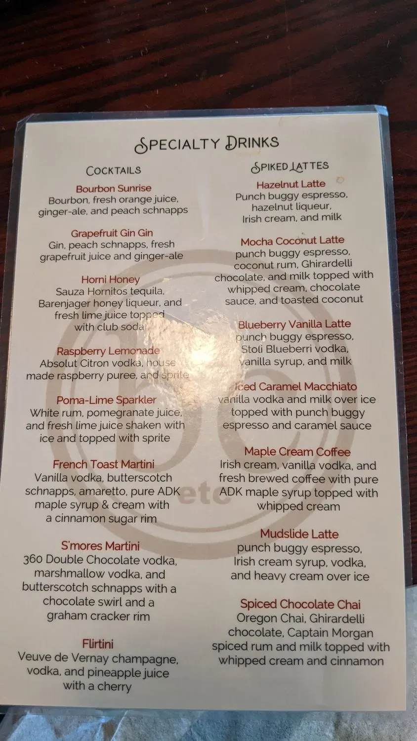 Menu 4