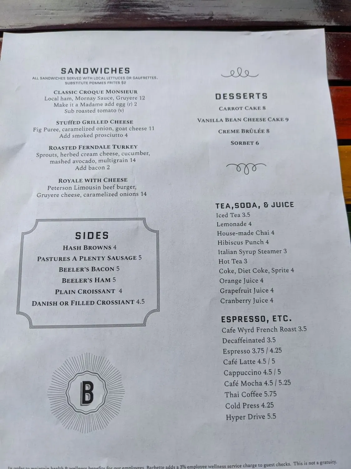 Menu 3